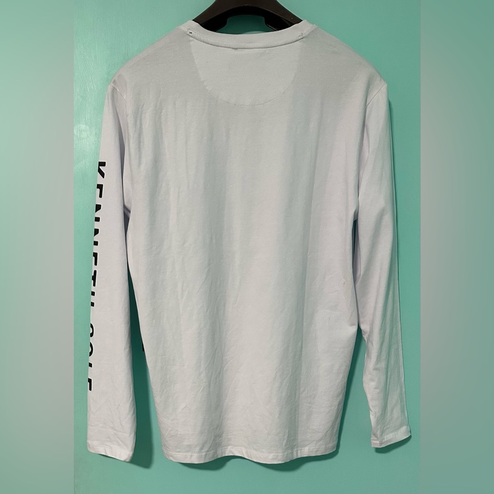 Kenneth coil long sleeve T-shirt, size large Cotton - Picture 2 of 4
